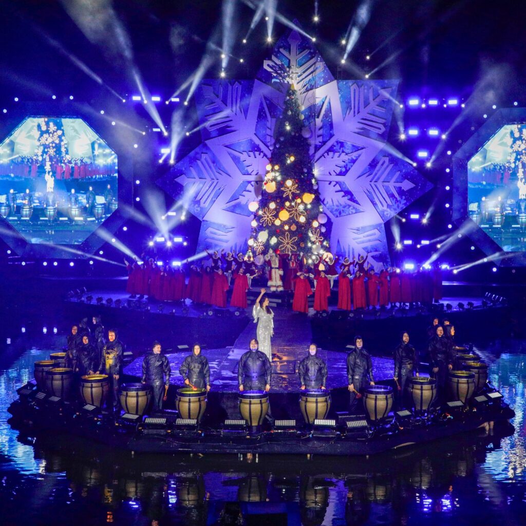 Luzes e sons são destaque durante o Nativitaten no Natal Luz Gramado 2024 - Foto Cleiton Thiele (1)